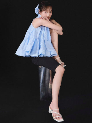 Dobby Dot Blouse