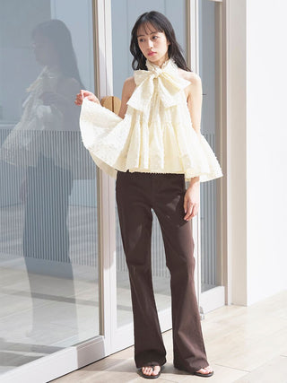 Dobby Dot Blouse