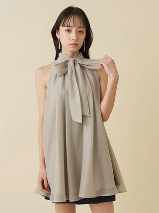 Sleeveless Tunic Blouse