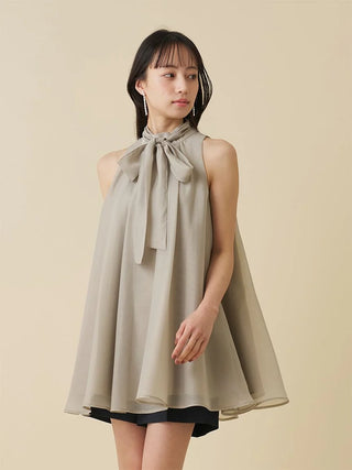 Sleeveless Tunic Blouse