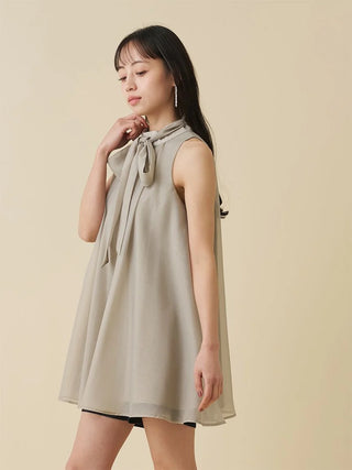 Sleeveless Tunic Blouse
