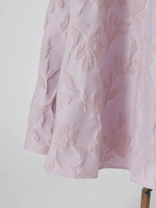 Jacquard Peplum Blouse