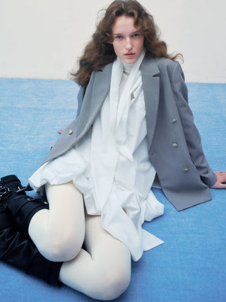 Low Ribbon Blouse
