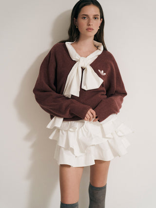 Low Ribbon Blouse