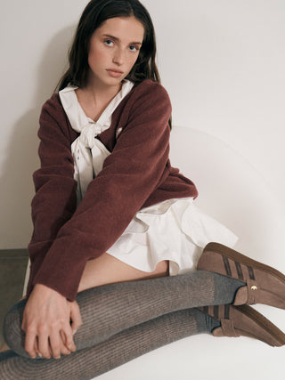 Low Ribbon Blouse
