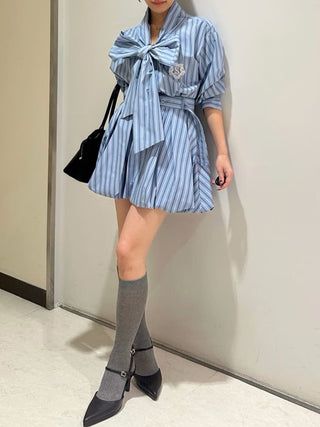 Low Ribbon Blouse