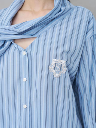 Low Ribbon Blouse