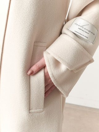 Classic Wool Winter Long Coat with Belt