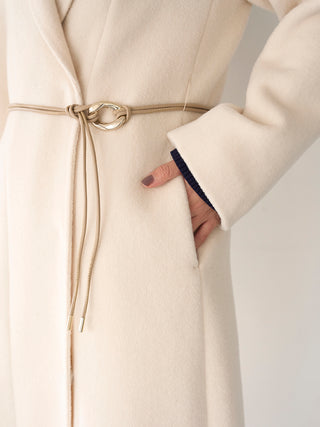 Belted Lady Coat