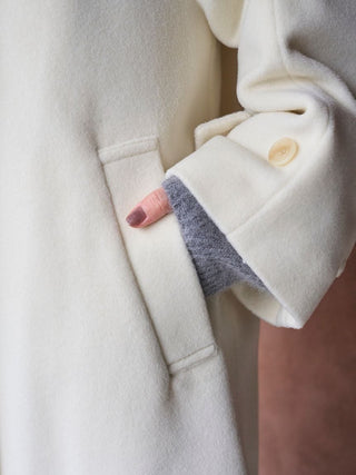 Stand Collar Mid-Length Coat