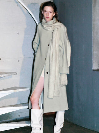 [HIGH QUALITY COLLECTION] Double-Faced Balmacaan Coat