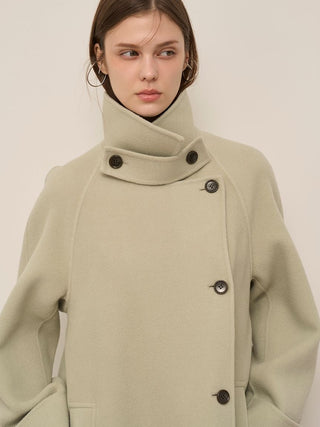 [HIGH QUALITY COLLECTION] Double-Faced Balmacaan Coat