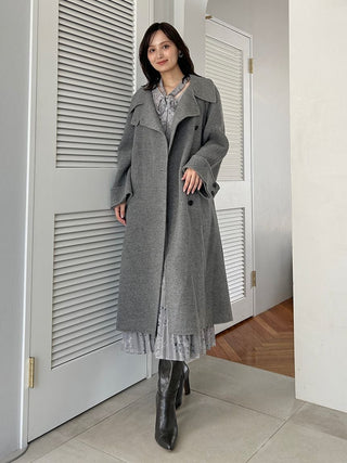 [HIGH QUALITY COLLECTION] Double-Faced Balmacaan Coat
