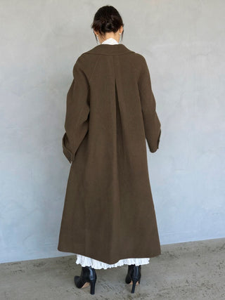[HIGH QUALITY COLLECTION] Double-Faced Balmacaan Coat