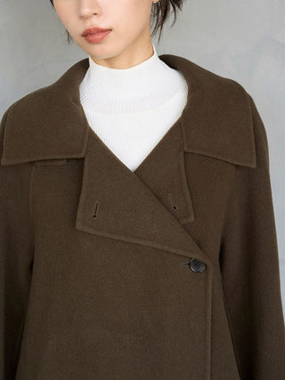 [HIGH QUALITY COLLECTION] Double-Faced Balmacaan Coat