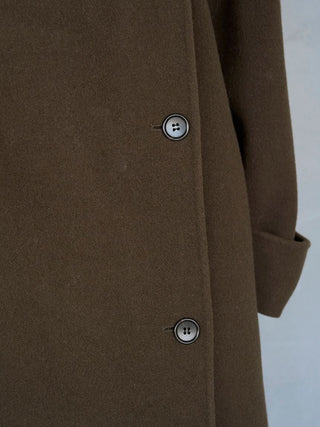 [HIGH QUALITY COLLECTION] Double-Faced Balmacaan Coat