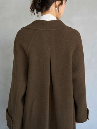 [HIGH QUALITY COLLECTION] Double-Faced Balmacaan Coat