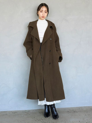 [HIGH QUALITY COLLECTION] Double-Faced Balmacaan Coat