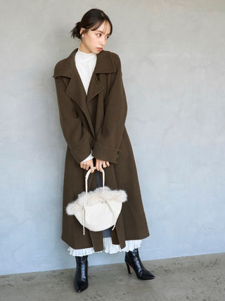 [HIGH QUALITY COLLECTION] Double-Faced Balmacaan Coat