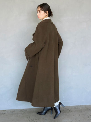 [HIGH QUALITY COLLECTION] Double-Faced Balmacaan Coat