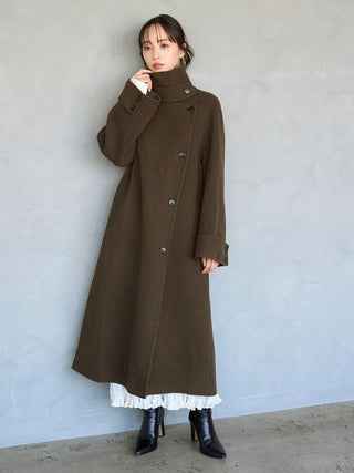 [HIGH QUALITY COLLECTION] Double-Faced Balmacaan Coat