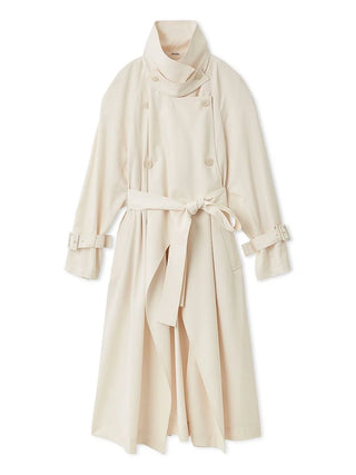 Sustainable Layered Cape Trench Coat