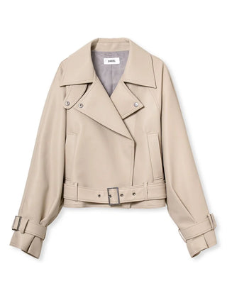 Cropped Trench Jacket