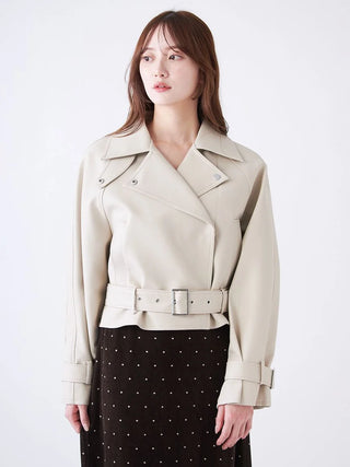 Cropped Trench Jacket