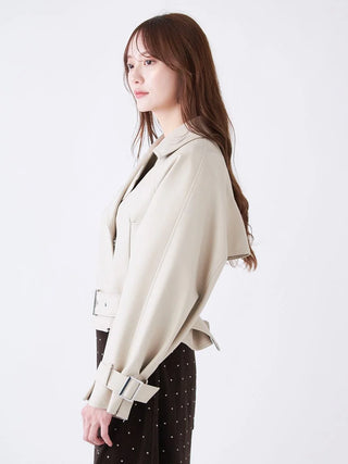 Cropped Trench Jacket