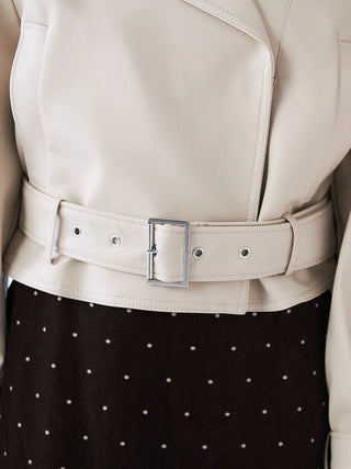 Cropped Trench Jacket