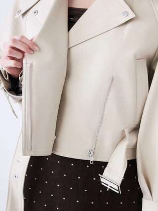 Cropped Trench Jacket