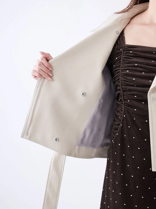 Cropped Trench Jacket