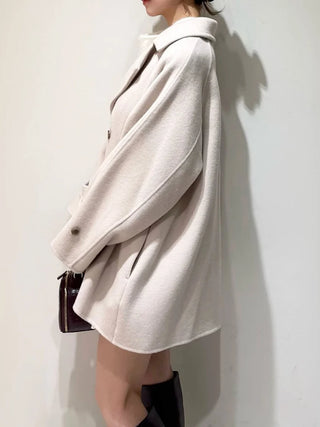 Premium Double-Breasted Mid-Length Coat