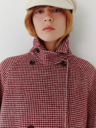 Premium Double-Breasted Mid-Length Coat