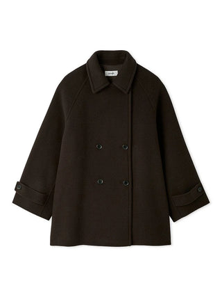 Premium Double-Breasted Mid-Length Coat