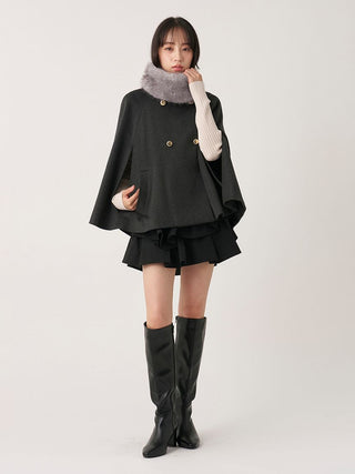 Short Cape Coat