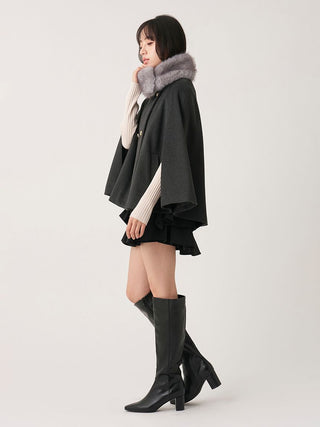 Short Cape Coat