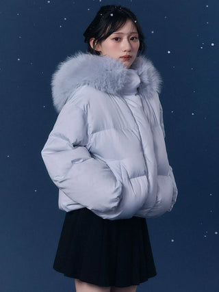 Nishikawa Hooded Fur Mid-Down