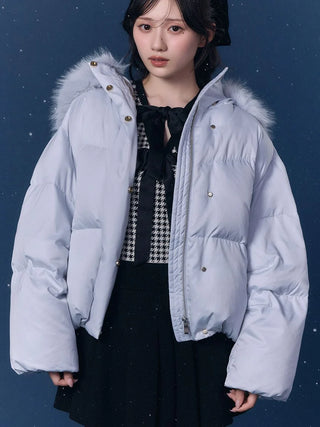 Nishikawa Hooded Fur Mid-Down
