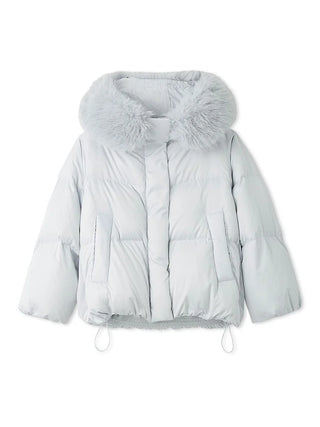 Nishikawa Hooded Fur Mid-Down