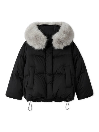 Nishikawa Hooded Fur Mid-Down
