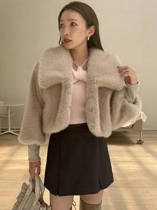 Eco Fur Short Jacket