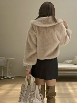 Eco Fur Short Jacket