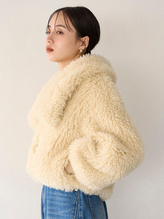 Eco Fur Short Jacket