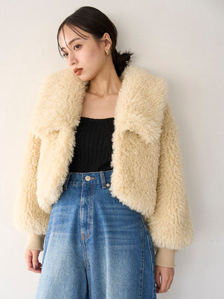 Eco Fur Short Jacket