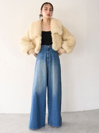 Eco Fur Short Jacket