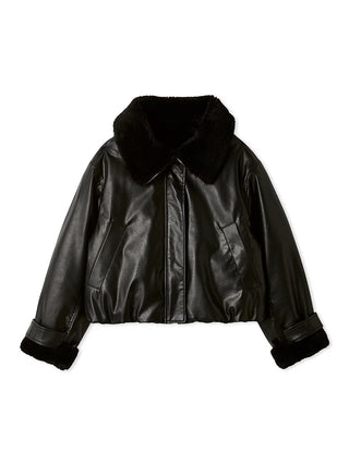 Varie Bomber Jacket in Black, Premium Women's Outwear at SNIDEL USA