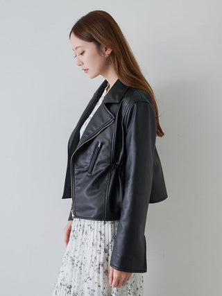 Drawstring Riders Jacket