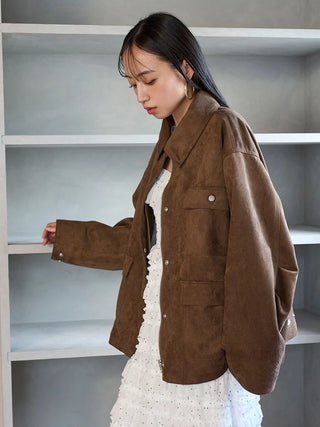 Relaxed Fit Oversized Utility Jacket