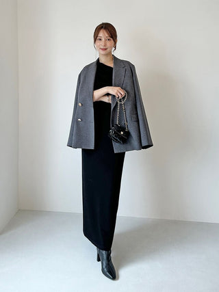 Sustainable Metal Button Tailored Jacket